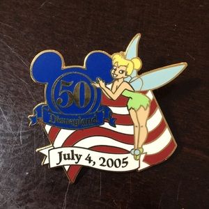 Disneyland 50th Anniversary July 4th Pin